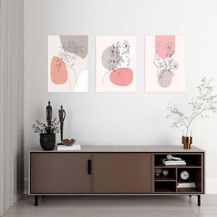 Personalized 3-piece Decota Printed Table, Painting, Portrait, Landscape , Family Photos , Gift , Special Product , Decor Product