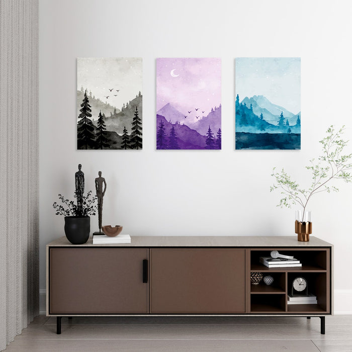 Personalized 3-piece Decota Printed Table, Painting, Portrait, Landscape , Family Photos , Gift , Special Product , Decor Product